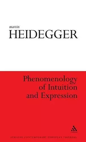 Phenomenology of Intuition and Expression cover