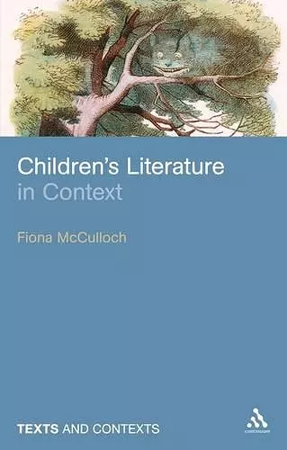 Children's Literature in Context cover