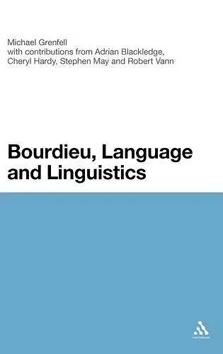 Bourdieu, Language and Linguistics cover