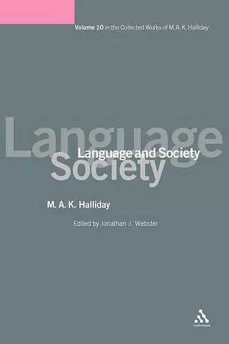 Language and Society cover