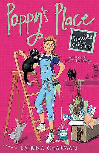 Trouble at the Cat Café cover