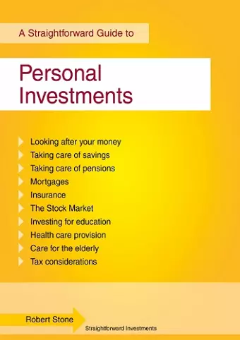 Personal Investments cover