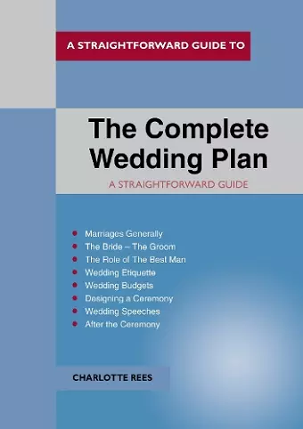 The Complete Wedding Plan cover