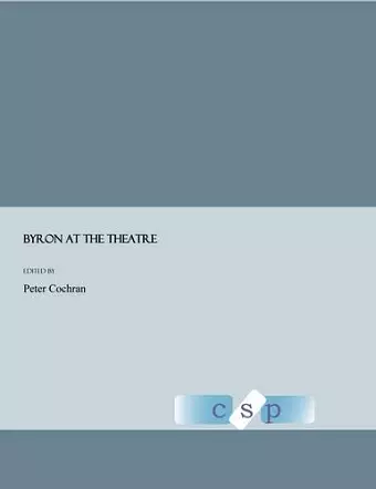 Byron at the Theatre cover