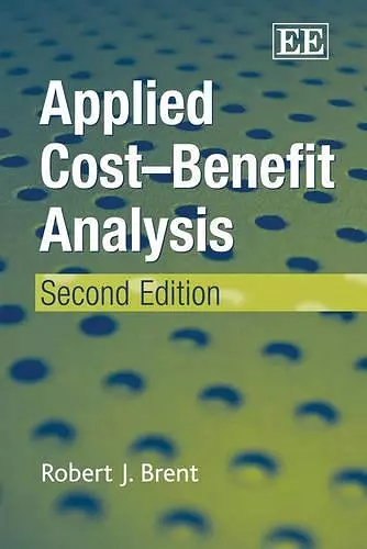 Applied Cost–Benefit Analysis, Second Edition cover