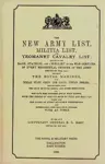 Hart's Annual Army List, 1895 cover