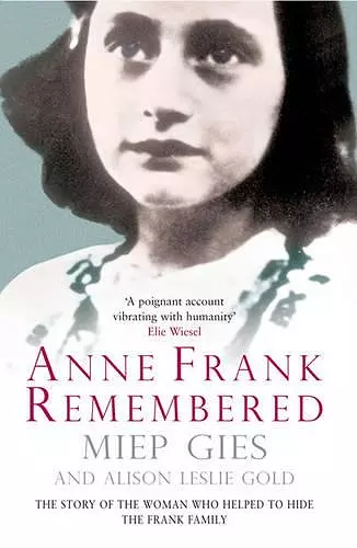 Anne Frank Remembered cover