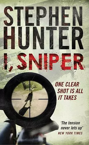 I, Sniper cover