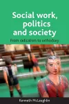 Social work, politics and society cover