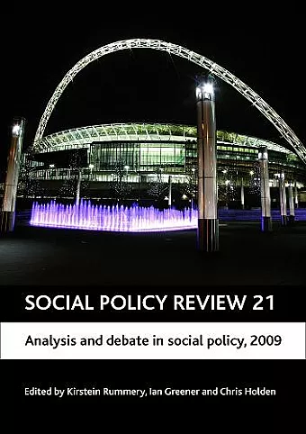 Social Policy Review 21 cover