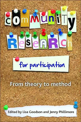 Community Research for Participation cover