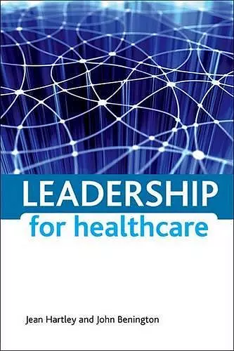 Leadership for healthcare cover