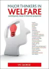 Major thinkers in welfare cover