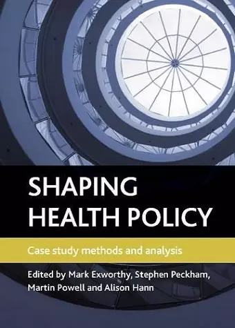 Shaping health policy cover