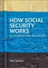 How social security works cover