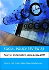 Social Policy Review 23 cover