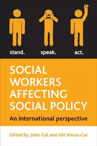 Social Workers Affecting Social Policy cover