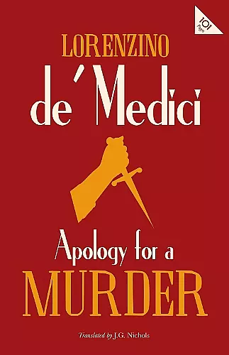 Apology for a Murder cover
