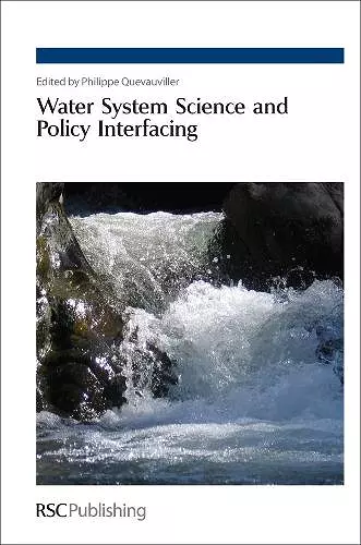 Water System Science and Policy Interfacing cover