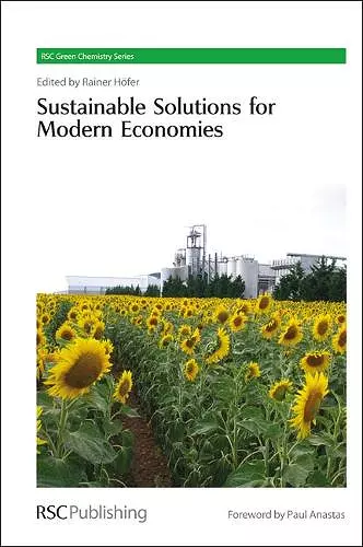 Sustainable Solutions for Modern Economies cover