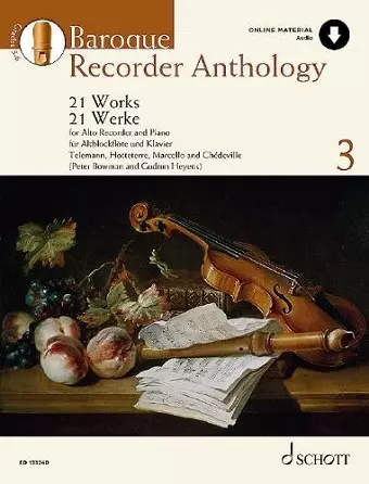 Baroque Recorder Anthology cover