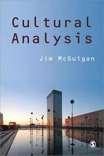 Cultural Analysis cover