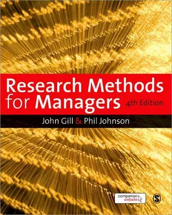 Research Methods for Managers cover