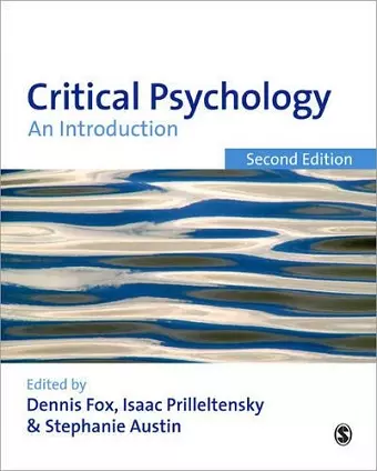 Critical Psychology cover