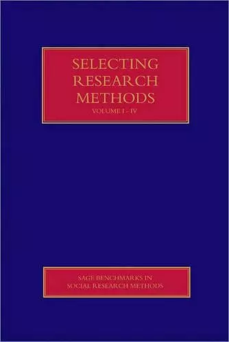 Selecting Research Methods cover