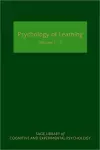 Psychology of Learning cover