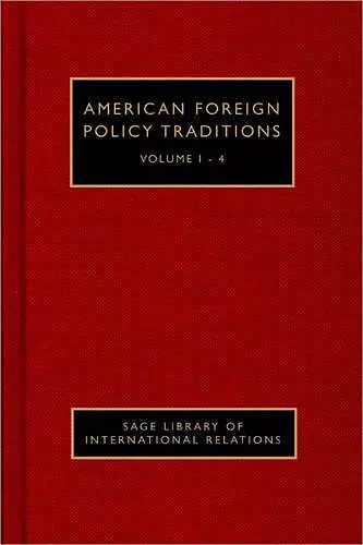 American Foreign Policy Traditions cover