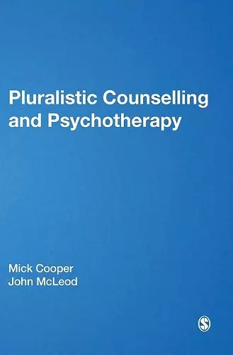 Pluralistic Counselling and Psychotherapy cover