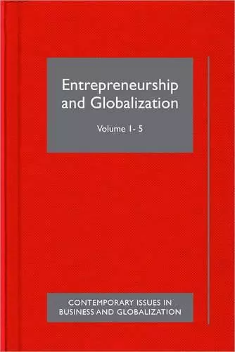 Entrepreneurship and Globalization cover