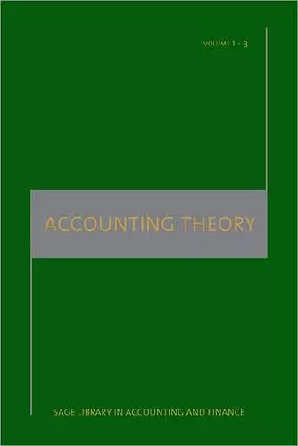 Accounting Theory cover