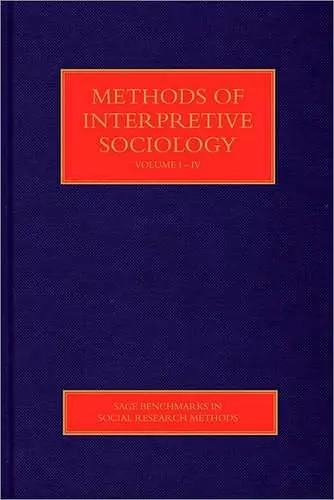 Methods of Interpretive Sociology cover