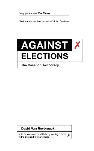 Against Elections cover