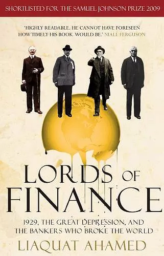 Lords of Finance cover