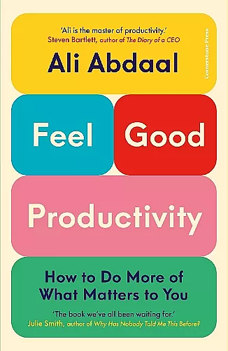 Feel-Good Productivity cover