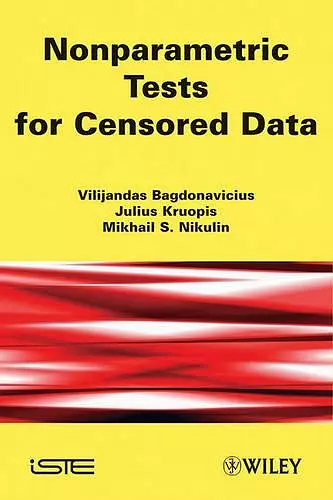 Nonparametric Tests for Censored Data cover