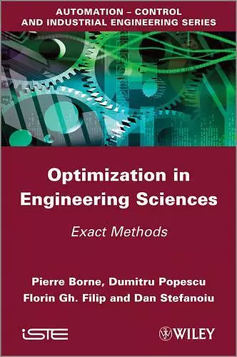 Optimization in Engineering Sciences cover