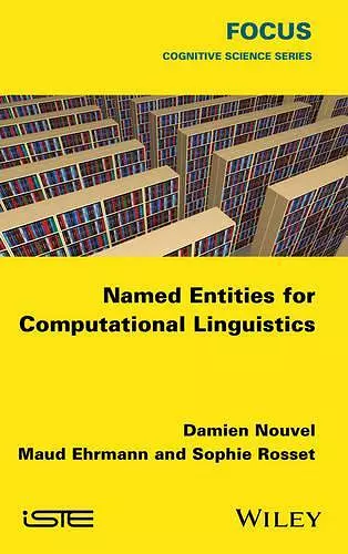 Named Entities for Computational Linguistics cover