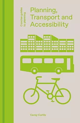 Planning, Transport and Accessibility cover