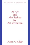 AI Art and the Stakes for Art Criticism cover