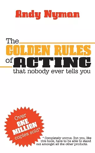 The Golden Rules of Acting cover