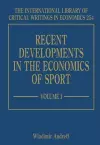 Recent Developments in the Economics of Sport cover