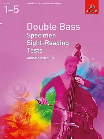 Double Bass Specimen Sight-Reading Tests, ABRSM Grades 1-5 cover