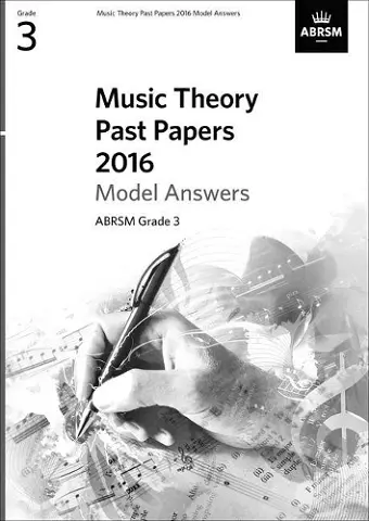 Music Theory Past Papers 2016 Model Answers, ABRSM Grade 3 cover
