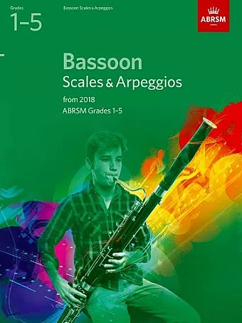 Bassoon Scales & Arpeggios, ABRSM Grades 1-5 cover