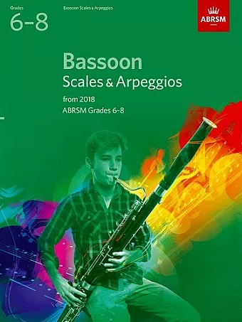 Bassoon Scales & Arpeggios, ABRSM Grades 6-8 cover