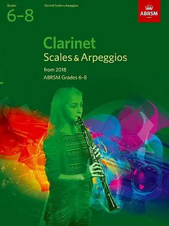 Clarinet Scales & Arpeggios, ABRSM Grades 6-8 cover